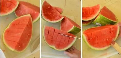 一个瓜能切几份瓜吃,创意切法解锁瓜果新食尚