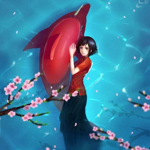 大鱼海棠的吃瓜照片